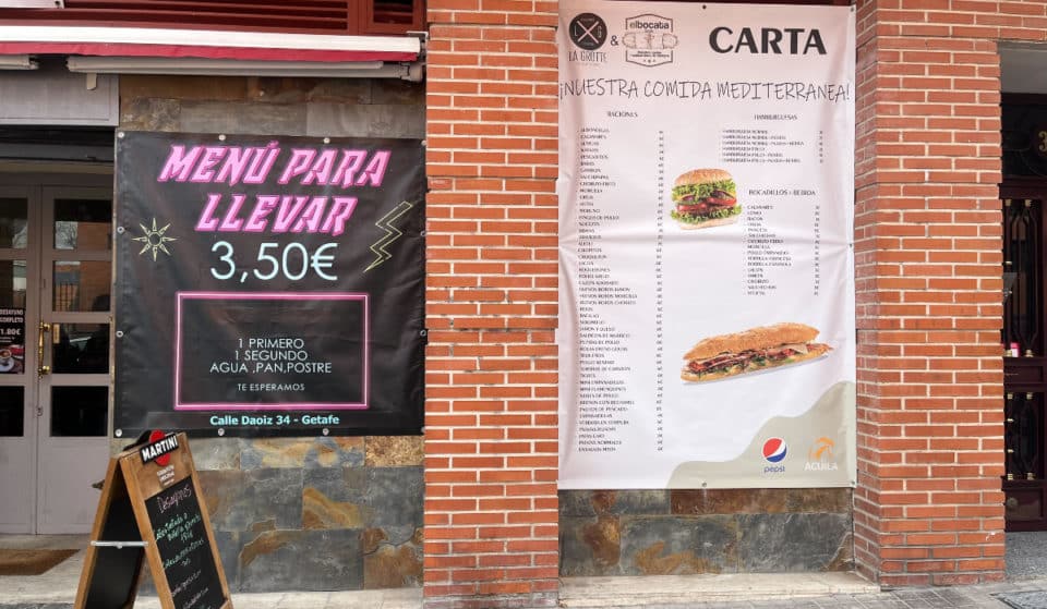 El bar de Getafe que tiene un menú del día a 3,5€