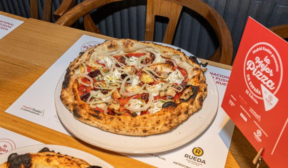 La mejor pizza de España 2023 se puede probar desde hoy en Madrid