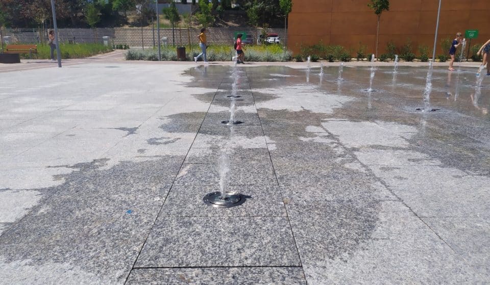 Una «playa» como la de Madrid Río ha abierto en otro parque madrileño