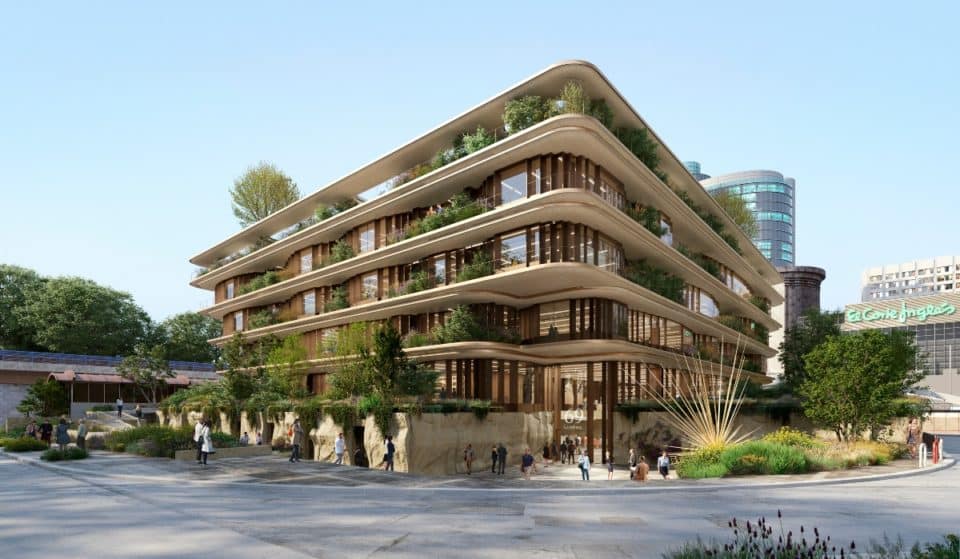 El proyecto del edificio vanguardista de El Corte Inglés estará acabado en 2023