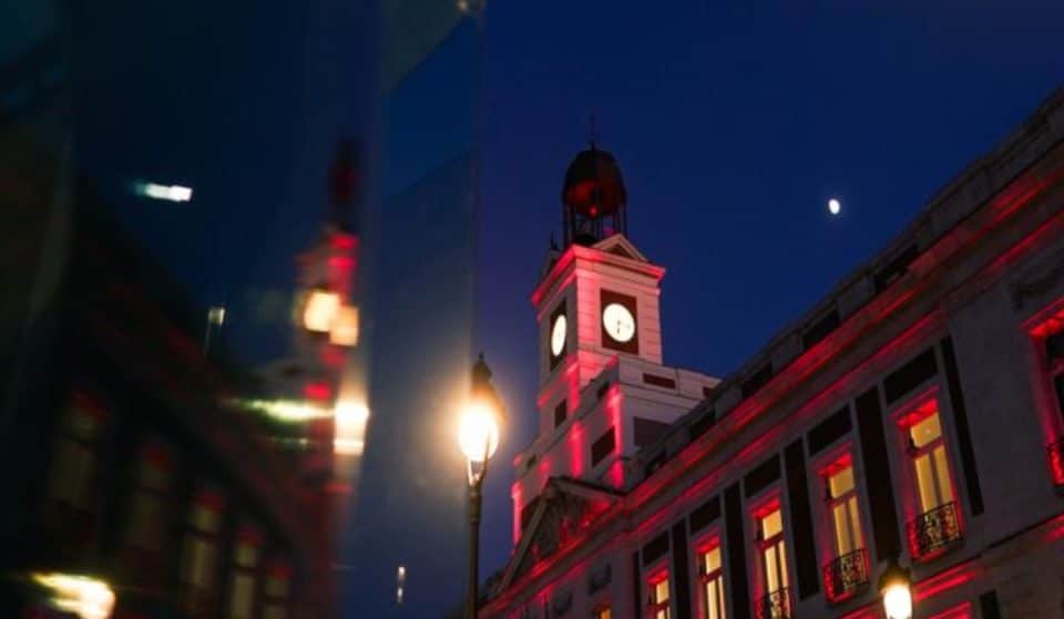 Llega a la Puerta del Sol un espectáculo de luces navideño