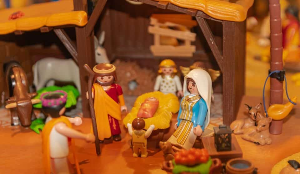 Madrid acoge este año un belén gigante de Playmobil único en el mundo