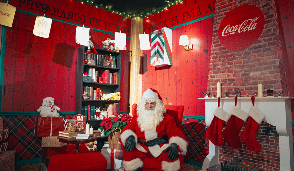 Coca-Cola te lleva de viaje al Polo Norte sin salir de Madrid para conocer la casa de Papá Noel