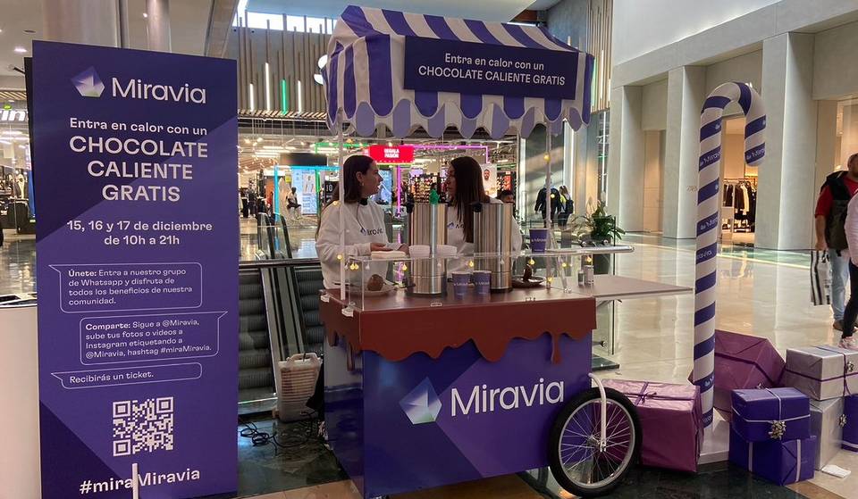 Miravia Christmas Truck hace parada en Westfield Parquesur este fin de semana