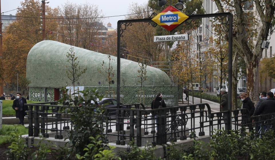 La cafetería-búnker de plaza España ya tiene una fecha de apertura prevista