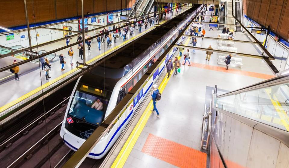 La ligne 7 du métro suspendra son service entre le Stade Métropolitain et García Noblejas