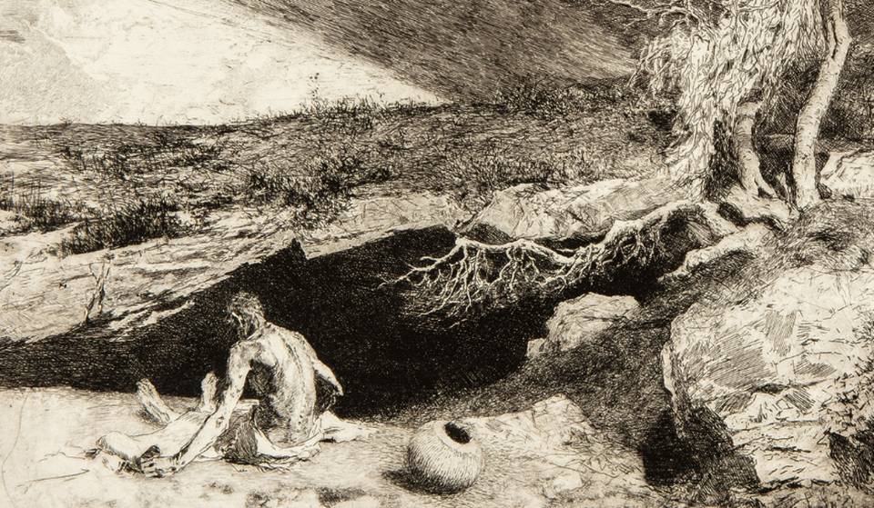 Le incisioni di Fortuny, Baroja e altri maestri spagnoli nella mostra “Aguafortistas”.