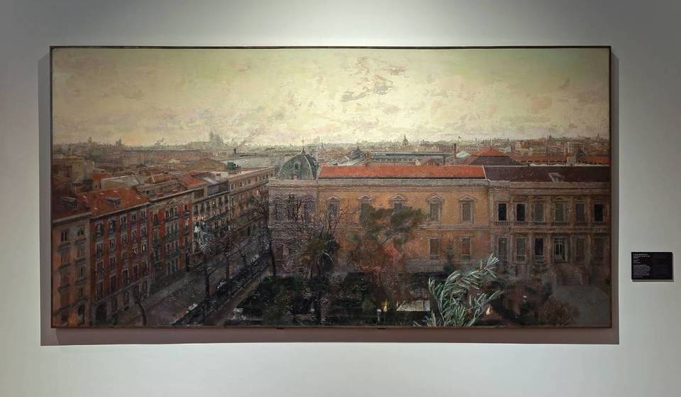 Un dipinto panoramico di Antonio López approda in un museo di Madrid
