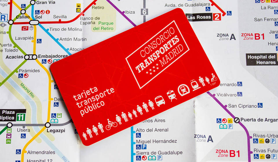 In der Gemeinschaft Madrid ist die Fahrkarte bis zum Alter von 14 Jahren kostenlos