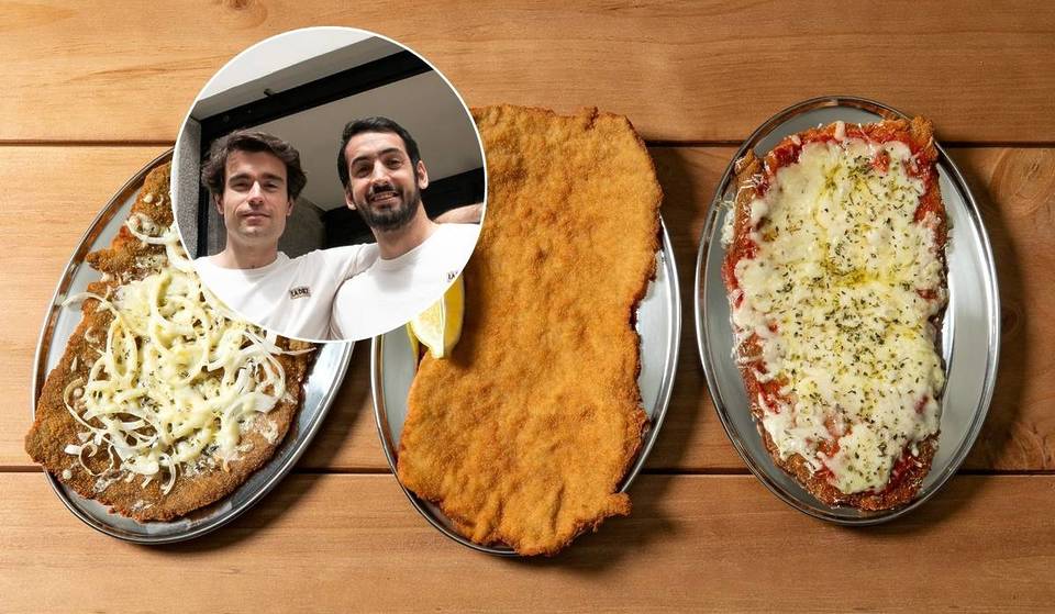 Carne de Ávila, burrata y chocotorta: la fiebre de la milanesa llega al barrio de Las Letras