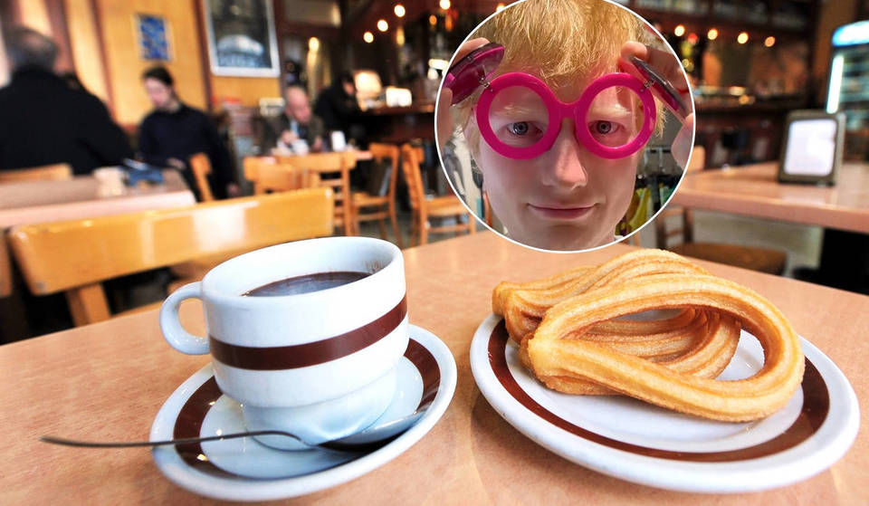 La ruta de Ed Sheeran en Madrid: desde esta famosa churrería hasta un monumento castizo