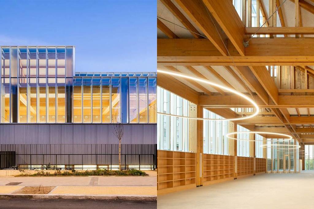 Una biblioteca nel sud di Madrid fa la differenza: finalista ai premi per la migliore architettura nazionale