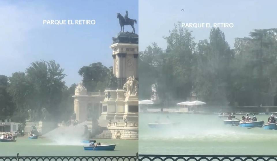 Un &#8220;tornado&#8221; in mezzo al Retiro: il video virale che ha lasciato tutti a chiedersi cosa sia successo