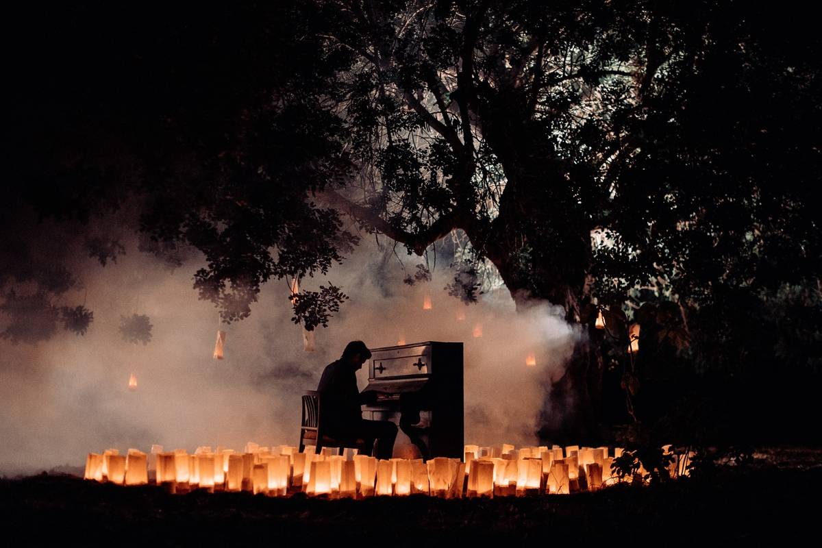 '1 piano y 2000 velas', de David Gómez