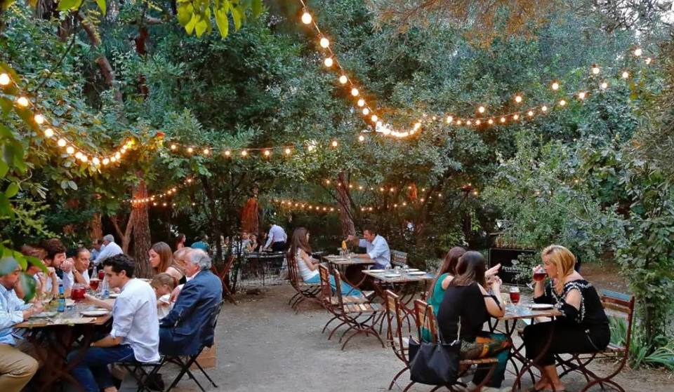 Un bar entre olivos y un chelo al atardecer: vuelve la música al jardín secreto de Chamartín