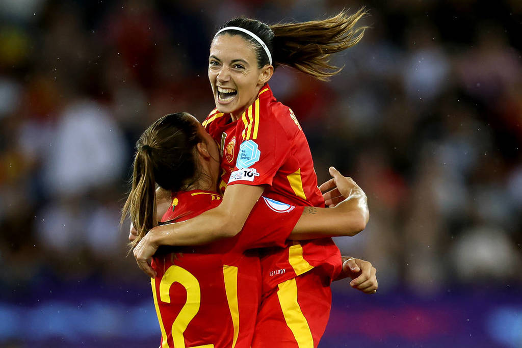 finale du championnat d'europe des femmes sur ecran geant