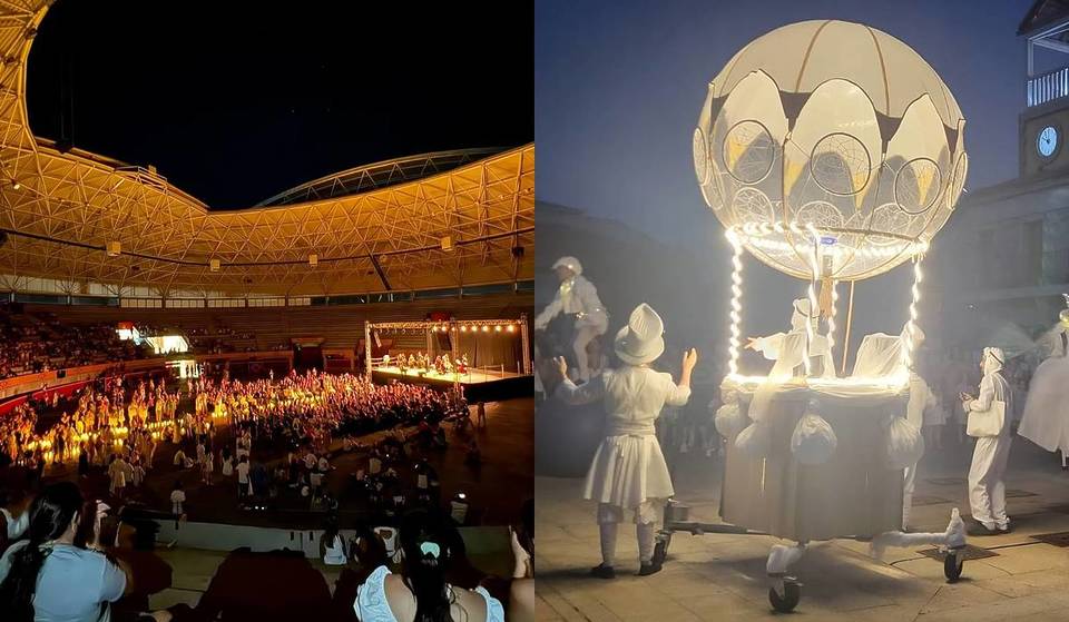 Un concierto nocturno, cientos de velas y todos vestidos de blanco: la original fiesta de la sierra que se celebra este finde