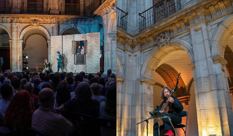 Questo tradizionale quartiere di Madrid ha un cortile del XVII secolo dove la sera si tengono concerti e spettacoli teatrali.