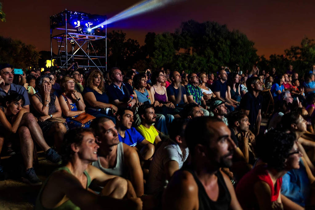 summer cinema espartales neighborhood