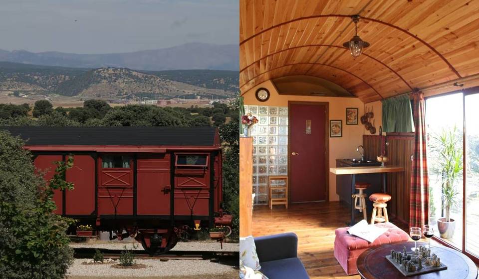 Dormire in un vagone ferroviario degli anni &#8217;50: l&#8217;insolito alloggio che ora si può affittare a Madrid