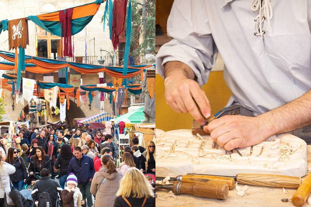 marché médiéval de collado villalba