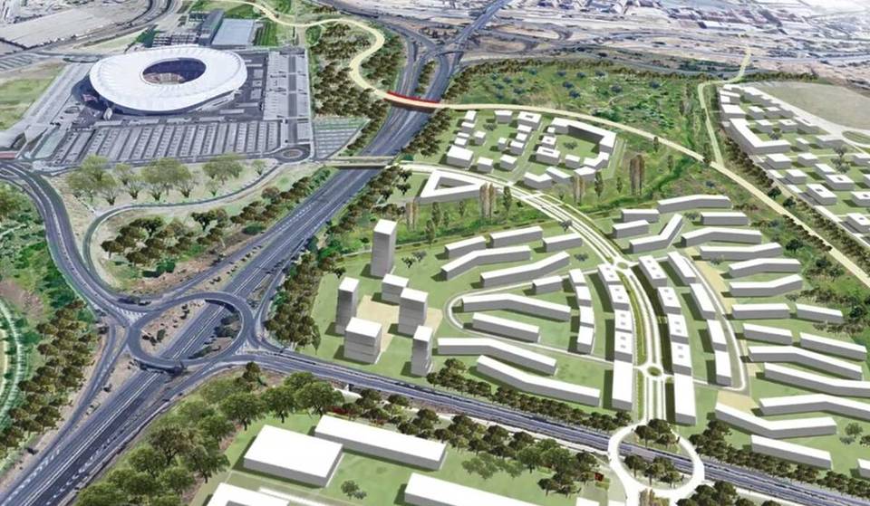 Madrid avrà un nuovo quartiere delle dimensioni di Entrevías: 18.000 nuove abitazioni accanto al Metropolitano