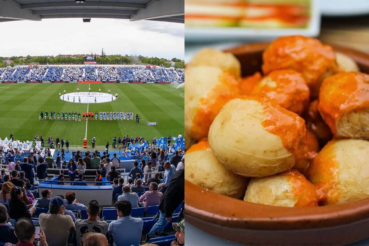 mojo picón en el estadio del CD