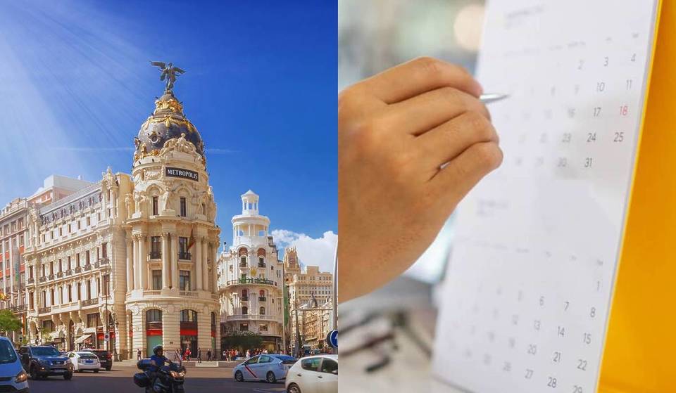 Madrid approves 2026 holidays: a year with six long weekends perfect for 3 or 4-day getaways
