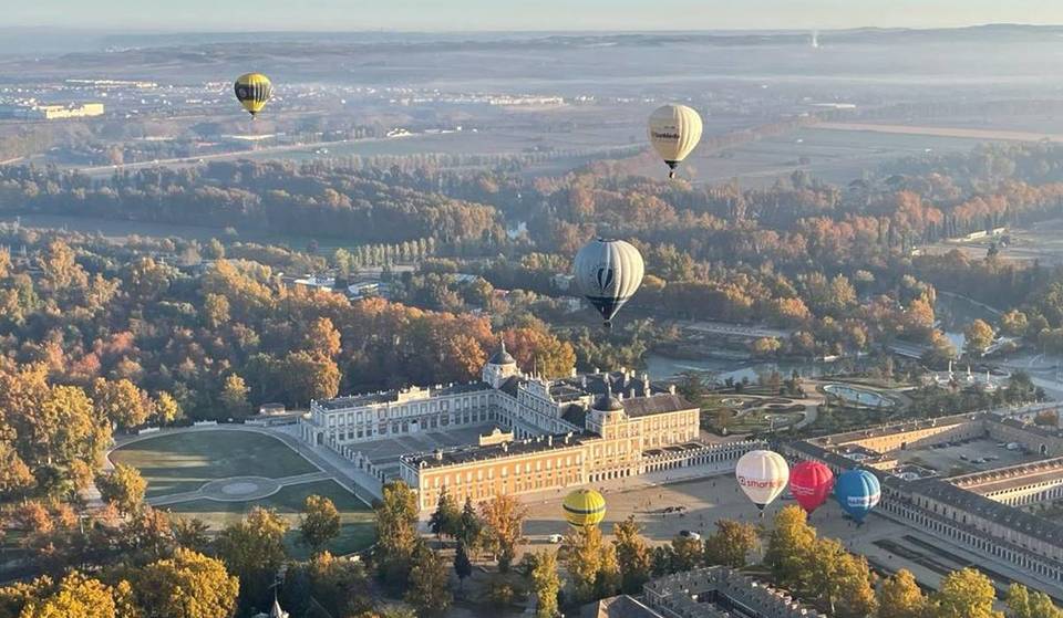 Una dozzina di mongolfiere in volo o illuminate di notte a un&#8217;ora da Madrid: solo due giorni e potrete vederle senza prenotare il biglietto.