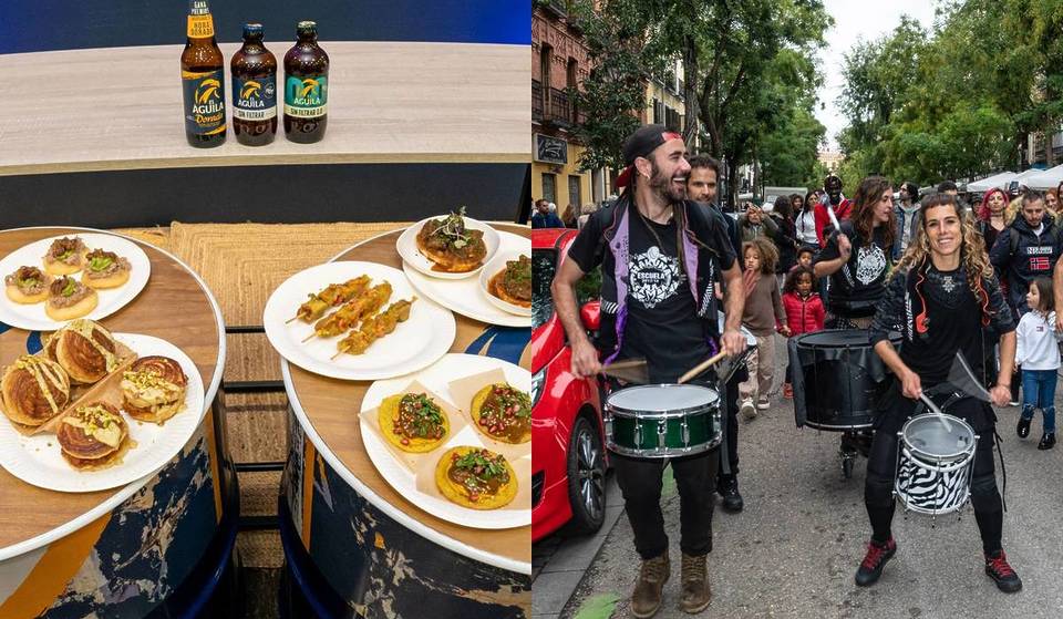 Tapa und Flasche für 3,50 € in fast hundert Bars und 10 Tage lang kostenlose Konzerte: die berühmteste Tapa-Route in Lavapiés ist wieder da!