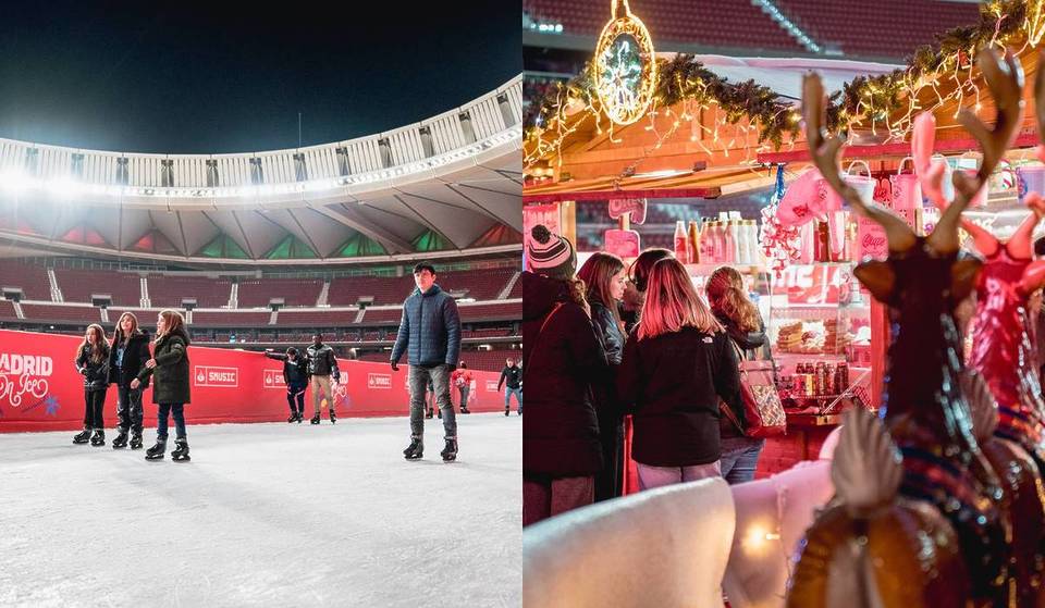 A maior pista de gelo da Europa regressa a Madrid: milhares de luzes de Natal e até um DJ