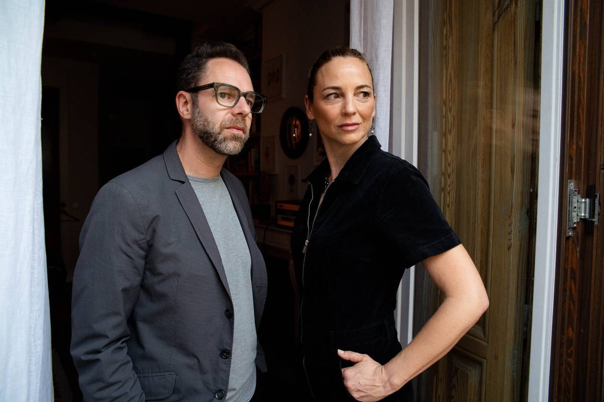 Leonor Watling con Leo Sidran