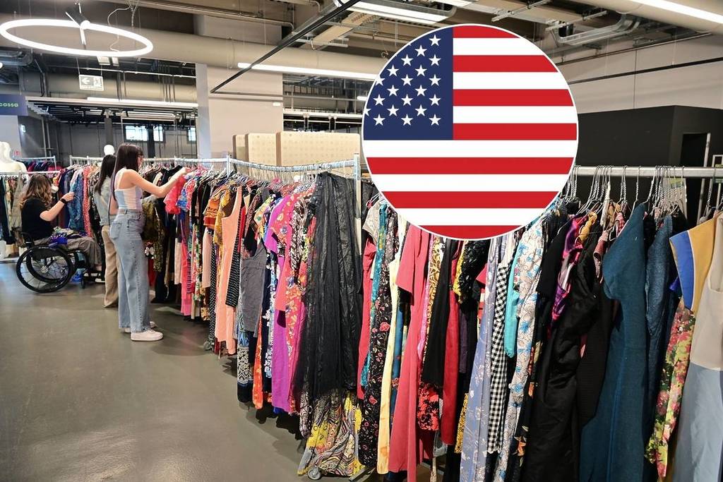 Boutique de vêtements d'occasion au kilo USA