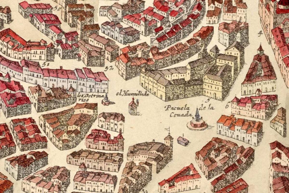 mapa más antiguo madrid