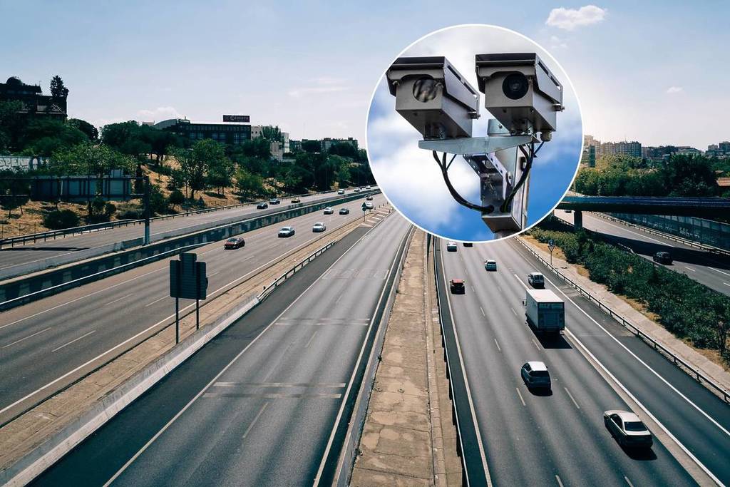 Multas de 200 € por pisar la línea continua: estas son las únicas cámaras de España que lo detectan (y están en Madrid)