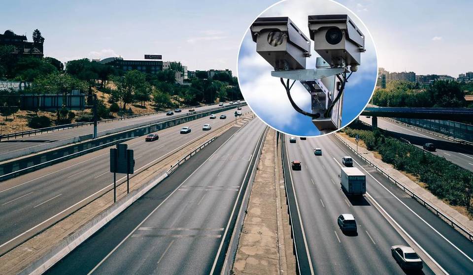 Multas de 200 € por pisar la línea continua: estas son las únicas cámaras de España que lo detectan (y están en Madrid)