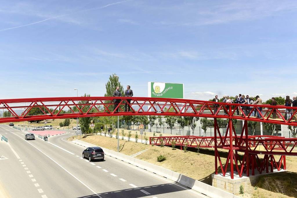 Boadilla estrena una pasarela que unirá dos barrios