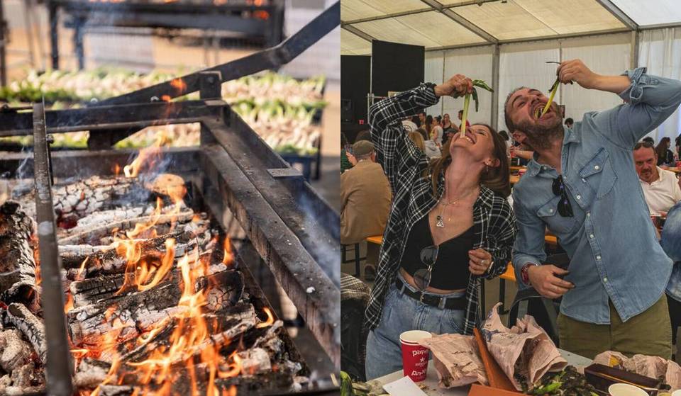 Calçots, vino e brace come in una fattoria… ma a Madrid: il Calsotada Fest torna solo per pochi giorni.