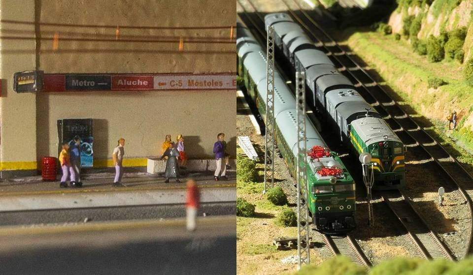 Peu de gens connaissent cette exposition : un univers de chemins de fer miniatures caché dans la Casa de Campo