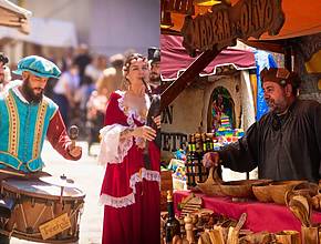 El Escorial se transforma en la Edad Media y acoge este finde un mercado medieval con fuego, carne a la brasa e hidromiel