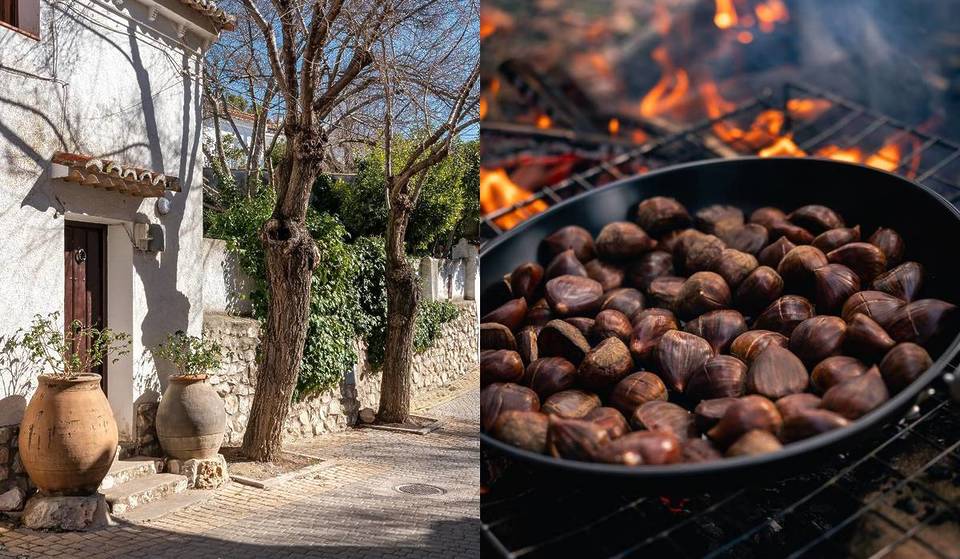 Un encantador pueblo madrileño de apenas 400 habitantes celebra este sábado una fiesta tradicional gallega: se repartirán castañas asadas y vino caliente especiado