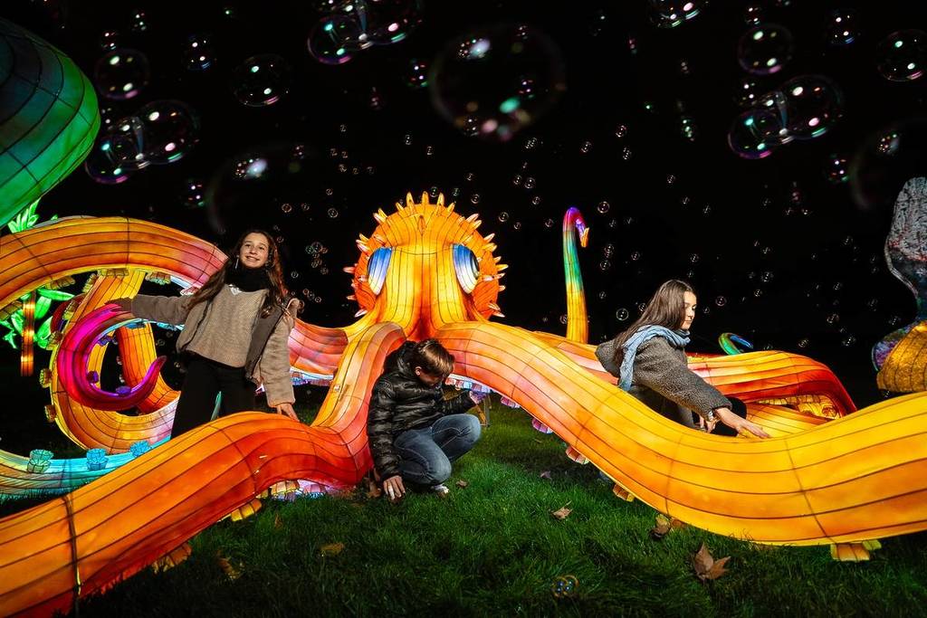 festival delle luci a Getafe