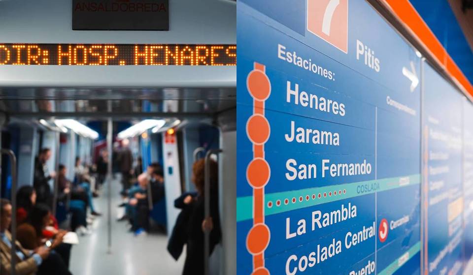After 1,200 days of works, the L7B metro line reopens this Saturday: the service between Coslada and San Fernando returns.