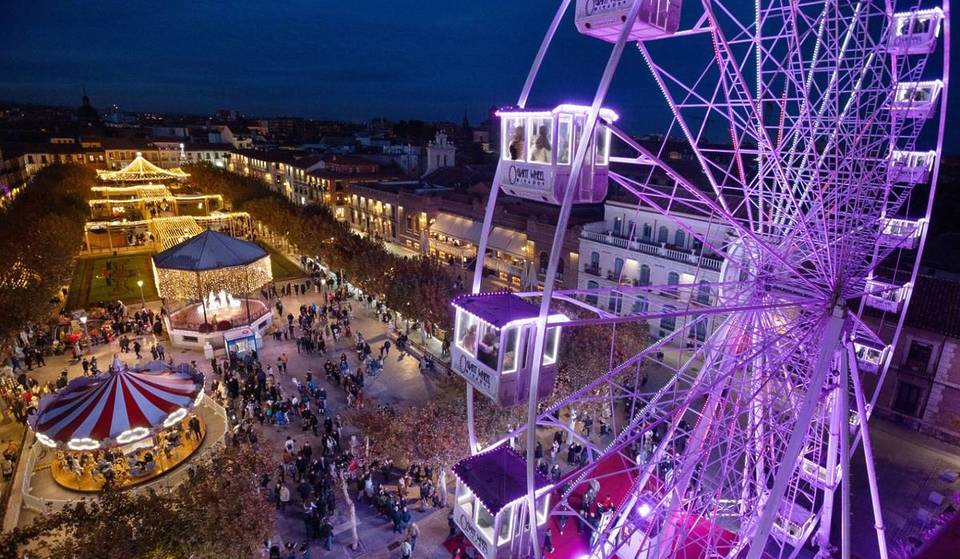 É a segunda cidade espanhola com mais iluminações de Natal per capita e fica a 40 minutos de Madrid.