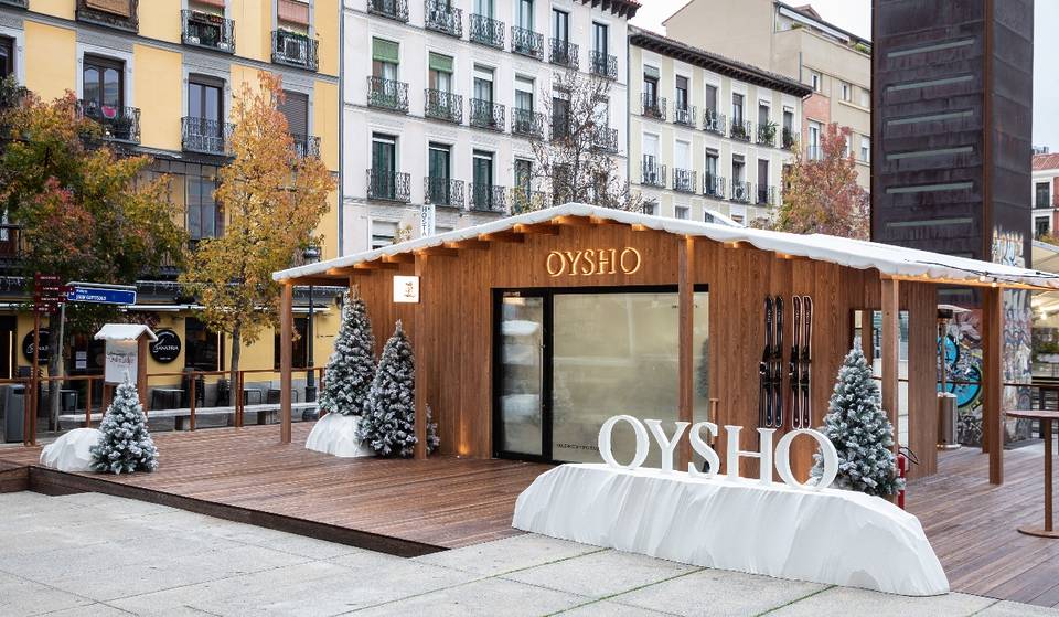 Solo este finde: abre el pop-up de Oysho donde probar su colección de esquí a –10 °C
