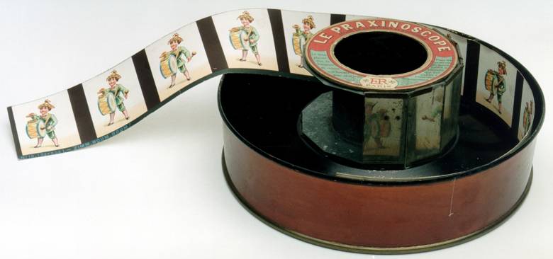 Praxinoscopio Émile Reynaud / 1877