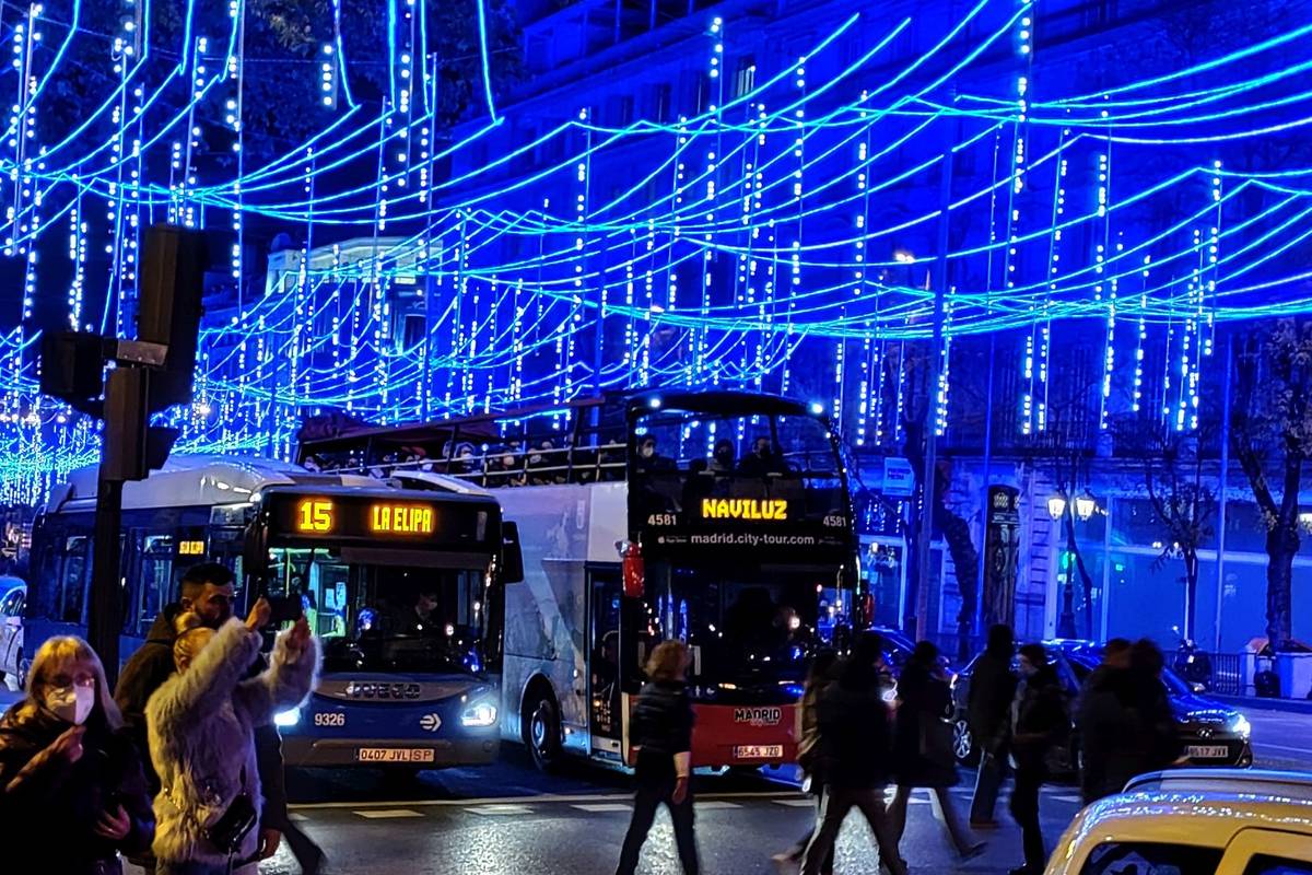 horarios metro autobús navidad 2025 madrid