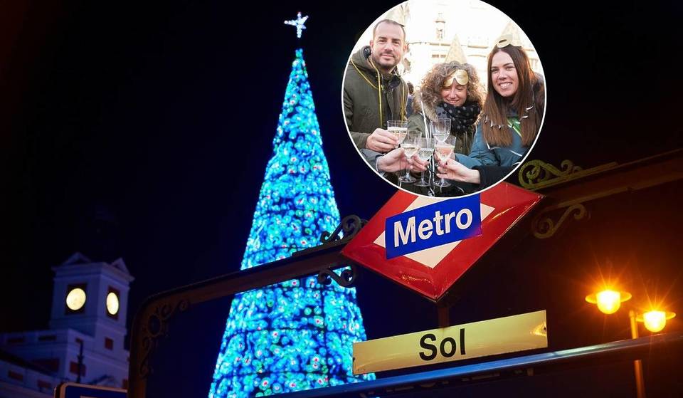 Fahrpläne der Metro und anderer Verkehrsmittel in Madrid an Silvester und Neujahr: Änderungen, Sperrungen und Frequenzen