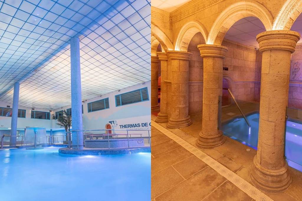 Giant hot springs, flotarium and ice waterfall: the XXL spa that sweeps 30 minutes from Madrid