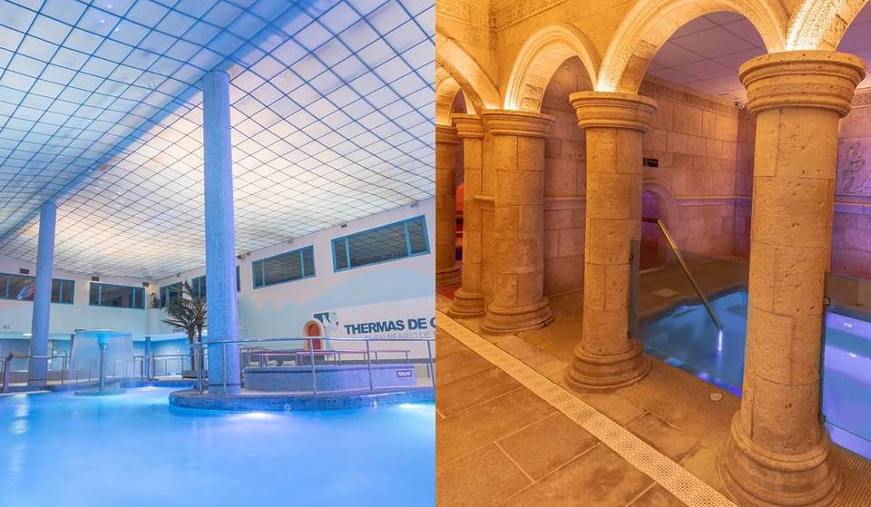 Giant hot springs, flotarium and ice waterfall: the XXL spa that sweeps 30 minutes from Madrid
